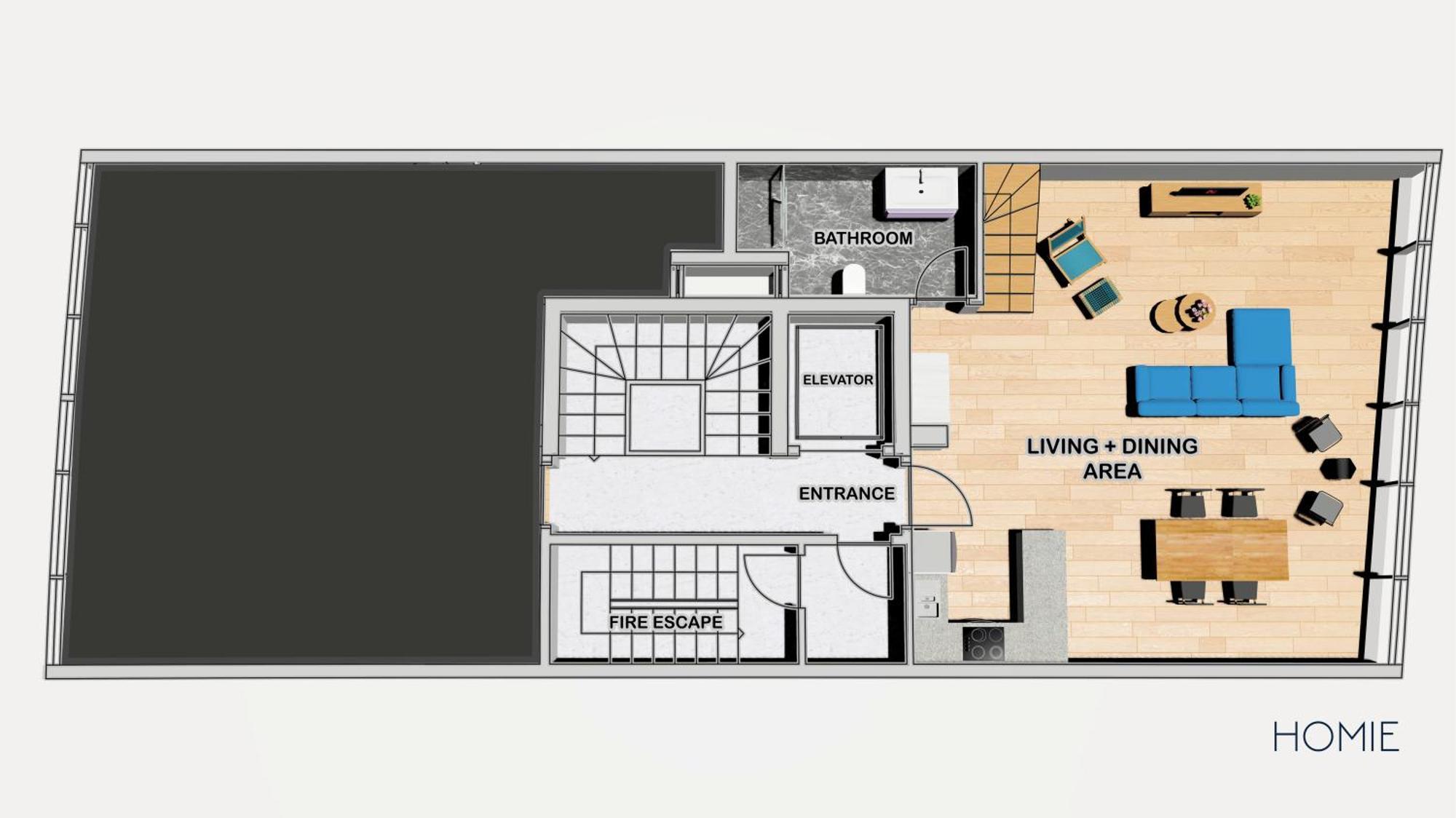 Homie - Luxury In Macka Apartament